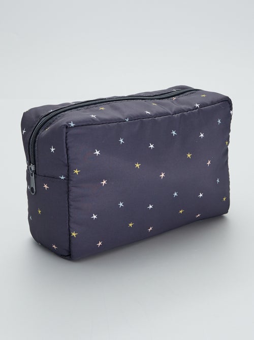 Bolsa de toilette com estampado 'estrelas' - Kiabi