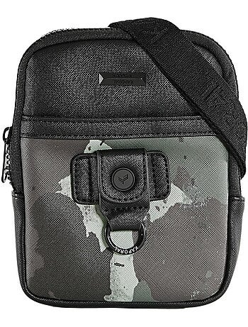 Bolsa Tiracolo Kaporal LEIKO Preta/Verde