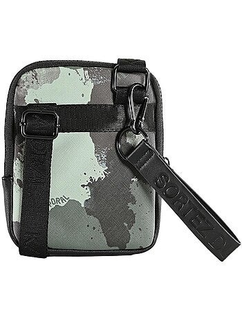 Bolsa Tiracolo Kaporal LEIKO Preta/Verde