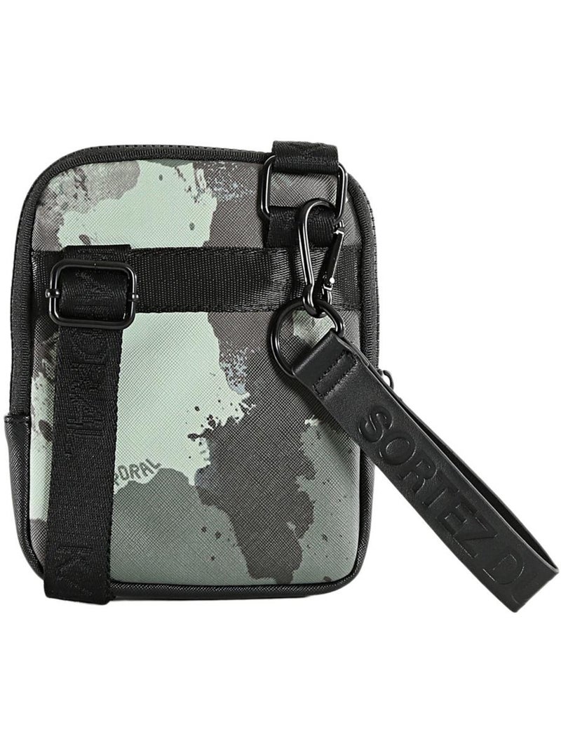 Bolsa Tiracolo Kaporal LEIKO Preta/Verde Preto - Kiabi