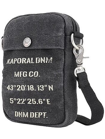 Bolsa Tiracolo Masculina Kaporal Pedro Preta