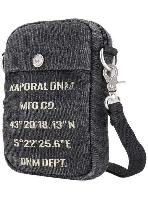 Bolsa Tiracolo Masculina Kaporal Pedro Preta - Kiabi Bolsa Tiracolo Masculina Kaporal Pedro Preta - Kiabi