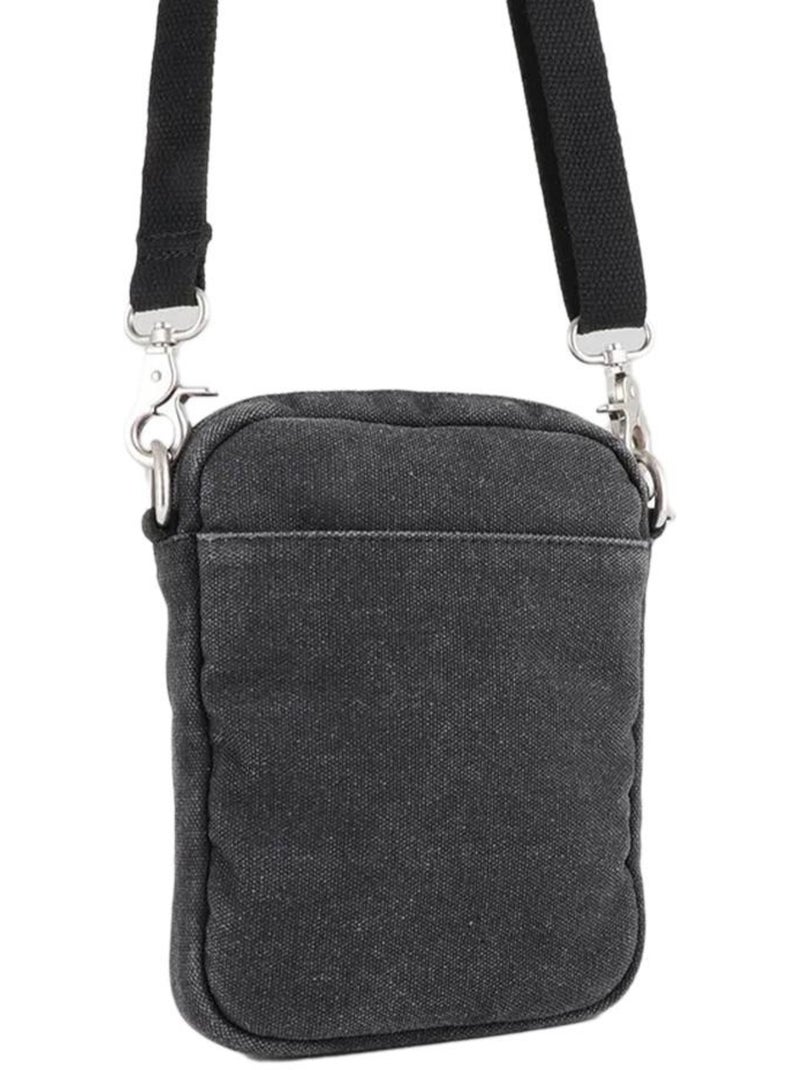 Bolsa Tiracolo Masculina Kaporal Pedro Preta Preto - Kiabi