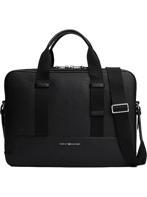 Bolsa Tiracolo Tommy Hilfiger Moderna para Homem em Preto - Kiabi Bolsa Tiracolo Tommy Hilfiger Moderna para Homem em Preto - Kiabi