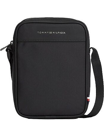 Bolsa tiracolo tommy hilfiger repreve m14150 para homem preta