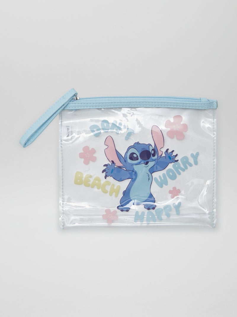 Bolsa transparente 'Stitch' 'Disney' AZUL - Kiabi