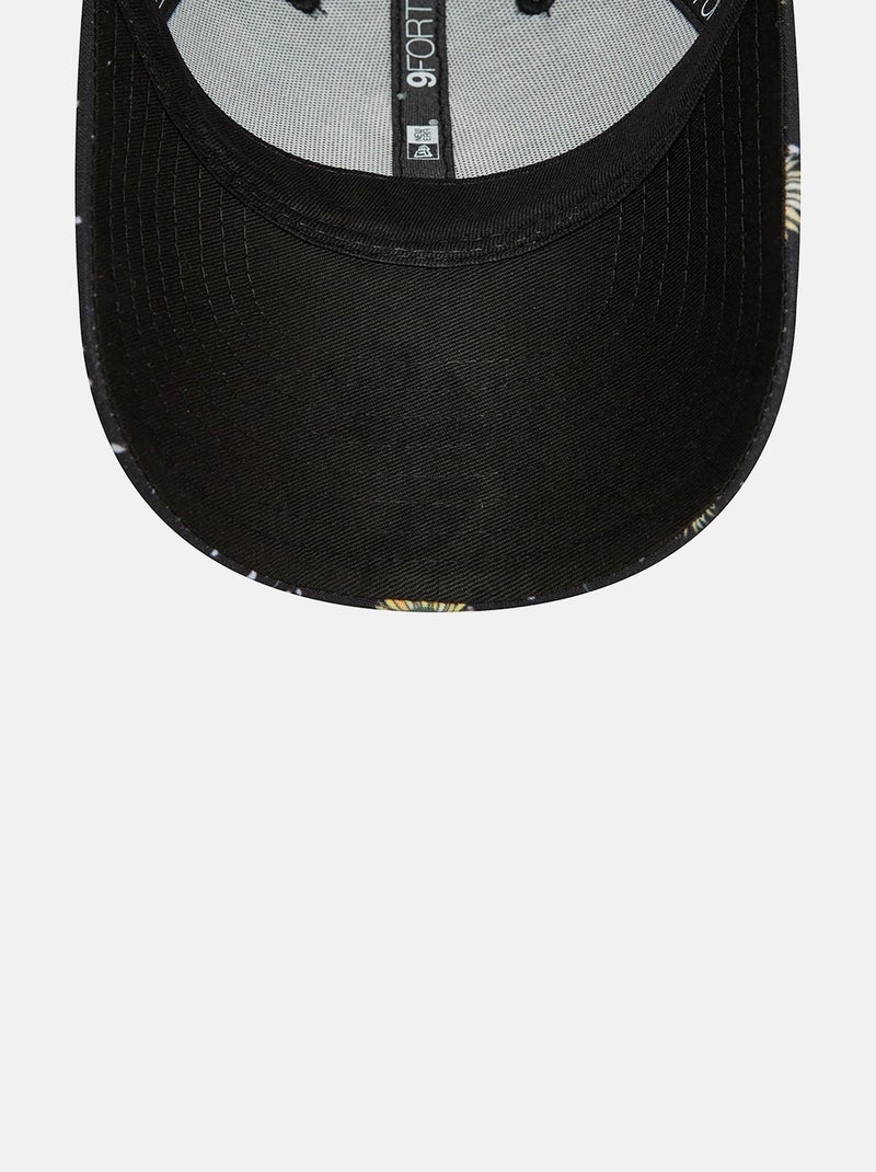 Boné ajustável - new era Preto Branco - Kiabi