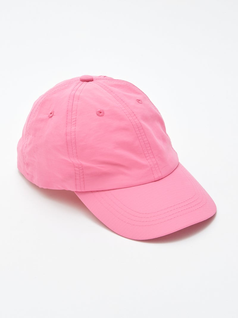 Boné ajustável em tecido ROSA - Kiabi