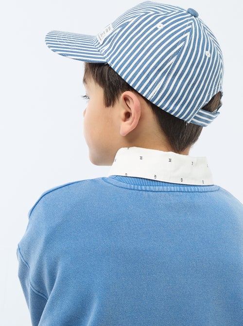 Boné às Riscas - Kiabi