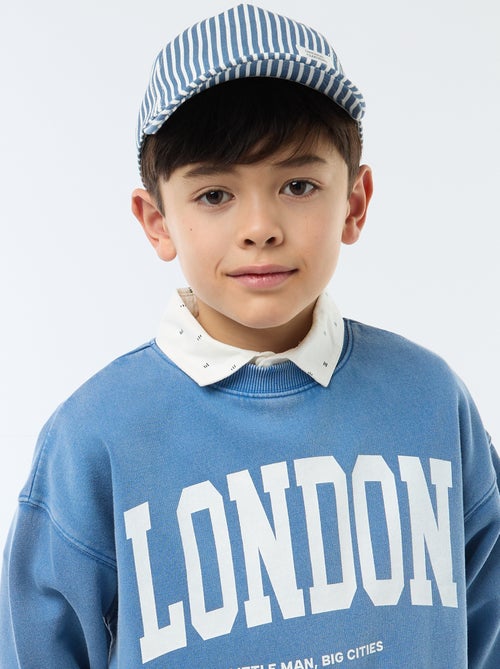 Boné às Riscas - Kiabi