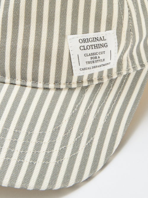 Boné às Riscas - Kiabi