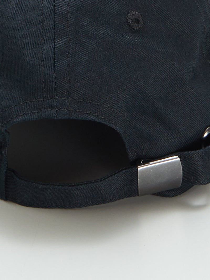 Boné básico estilo basebol PRETO - Kiabi