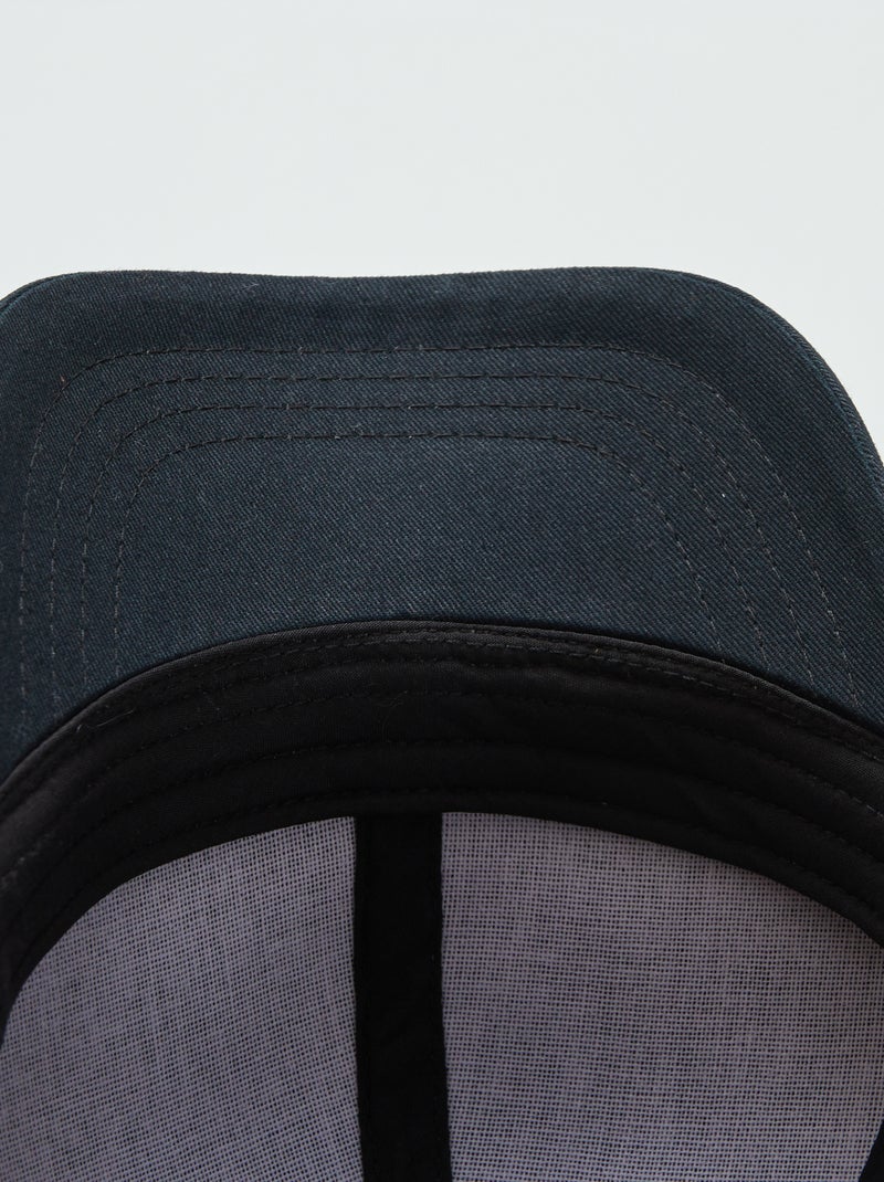 Boné básico estilo basebol PRETO - Kiabi