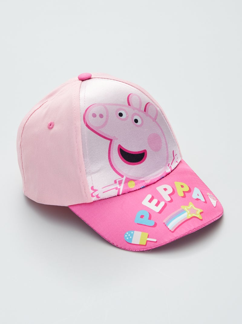 Boné bi-matéria 'Porquinha Peppa' Rosa - Kiabi