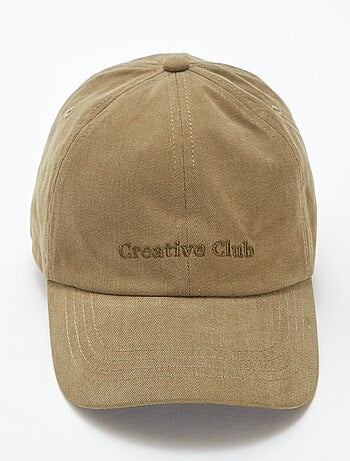Boné bordado 'Creative Club'