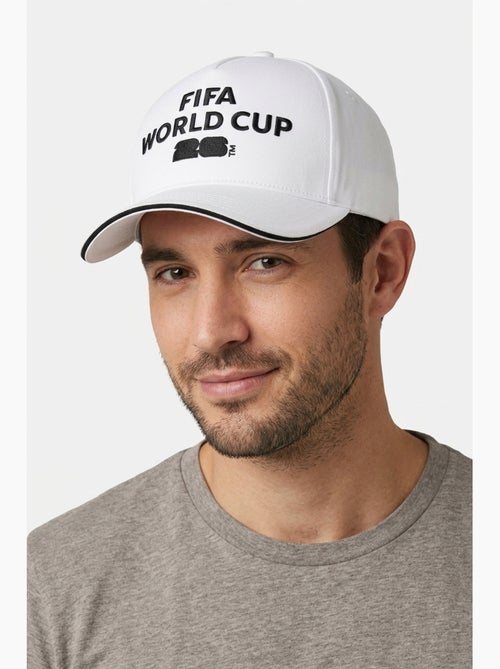 Boné branca 100% algodão | licença oficial fifa world cup 2026 - Kiabi Boné branca 100% algodão | licença oficial fifa world cup 2026 - Kiabi