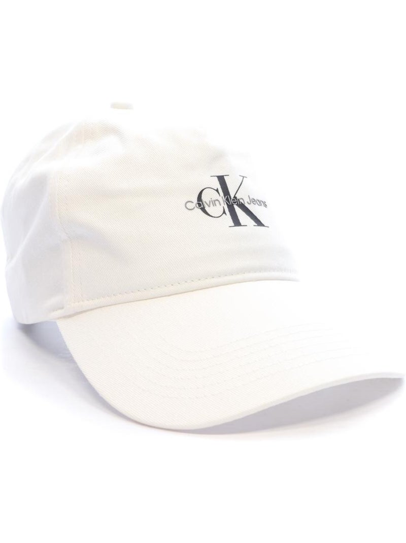 Boné Branco Masculino Calvin Klein Jeans com Logótipo Estampado Branco - Kiabi