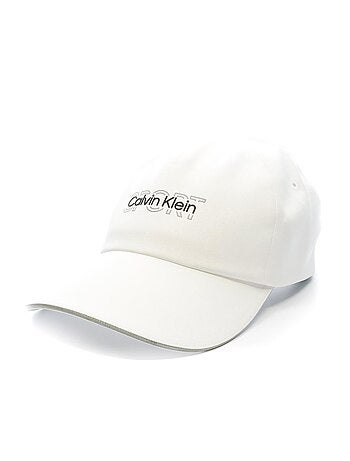 Boné Branco Unissexo Calvin Klein Jeans Clássico 6 Painéis