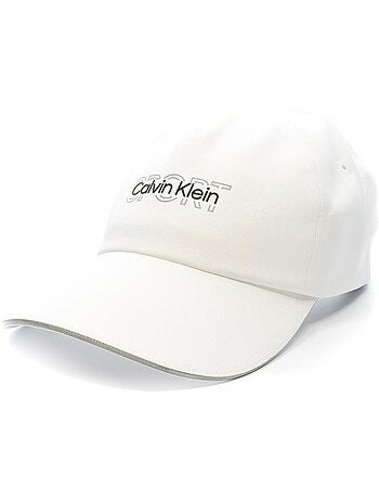 Boné Branco Unissexo Calvin Klein Jeans Clássico 6 Painéis