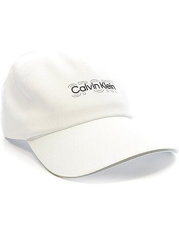 Boné Branco Unissexo Calvin Klein Jeans Clássico 6 Painéis