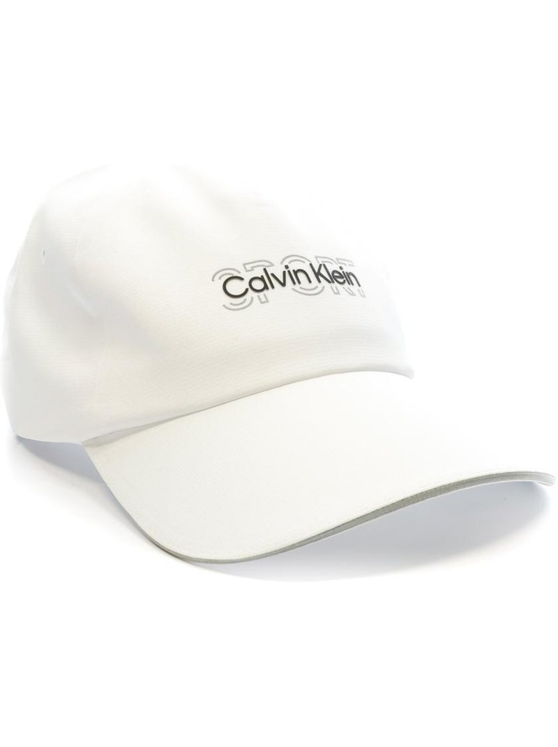 Boné Branco Unissexo Calvin Klein Jeans Clássico 6 Painéis Branco - Kiabi