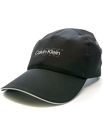 Boné Calvin Klein Jeans 6 Painéis Relaxed Preto para Homem