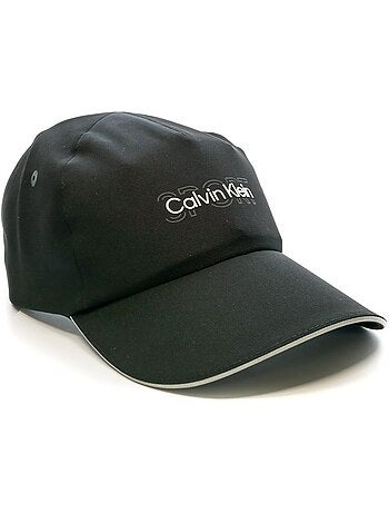Boné Calvin Klein Jeans 6 Painéis Relaxed Preto para Homem