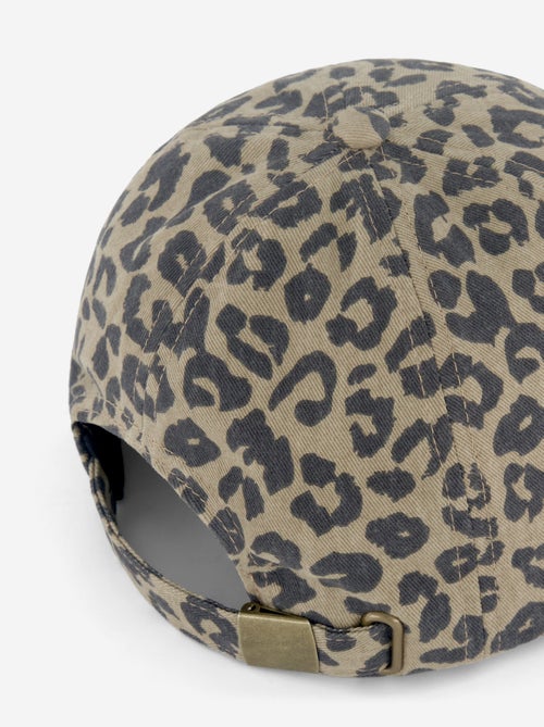 Boné com estampado de leopardo - Kiabi Boné com estampado de leopardo - Kiabi