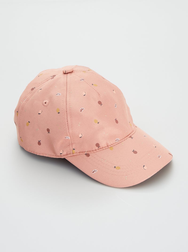 Boné com estampado 'frutos' Rosa - Kiabi