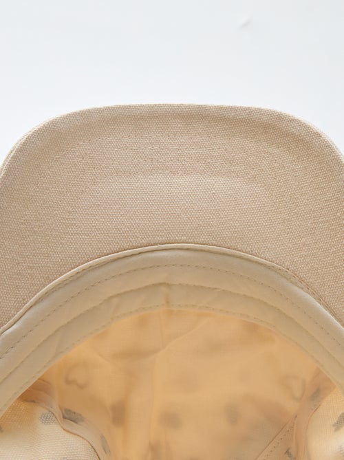 Boné com padrão ajustável com velcro - Kiabi