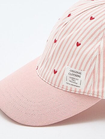 Boné com padrão ajustável com velcro