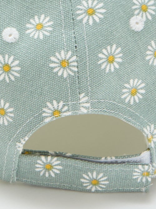 Boné com padrão ajustável por velcro - Kiabi