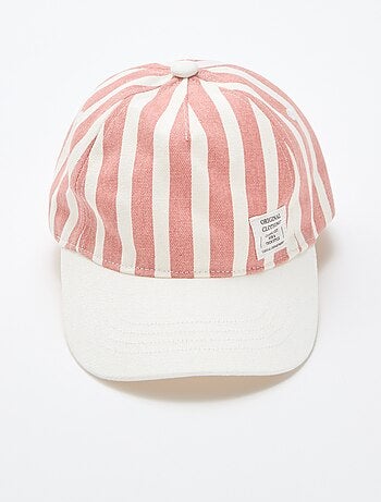 Boné com padrão ajustável com velcro