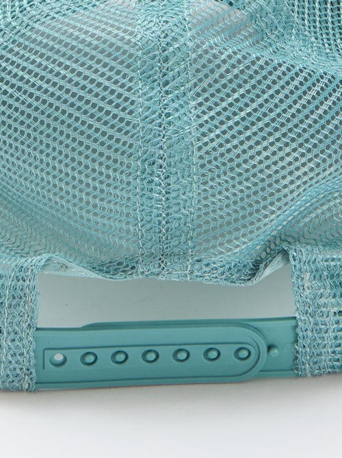 Boné com rede e bordado à frente - Kiabi