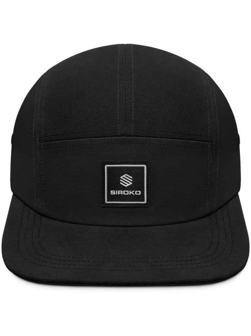 Boné de cinco painéis Preto - Kiabi