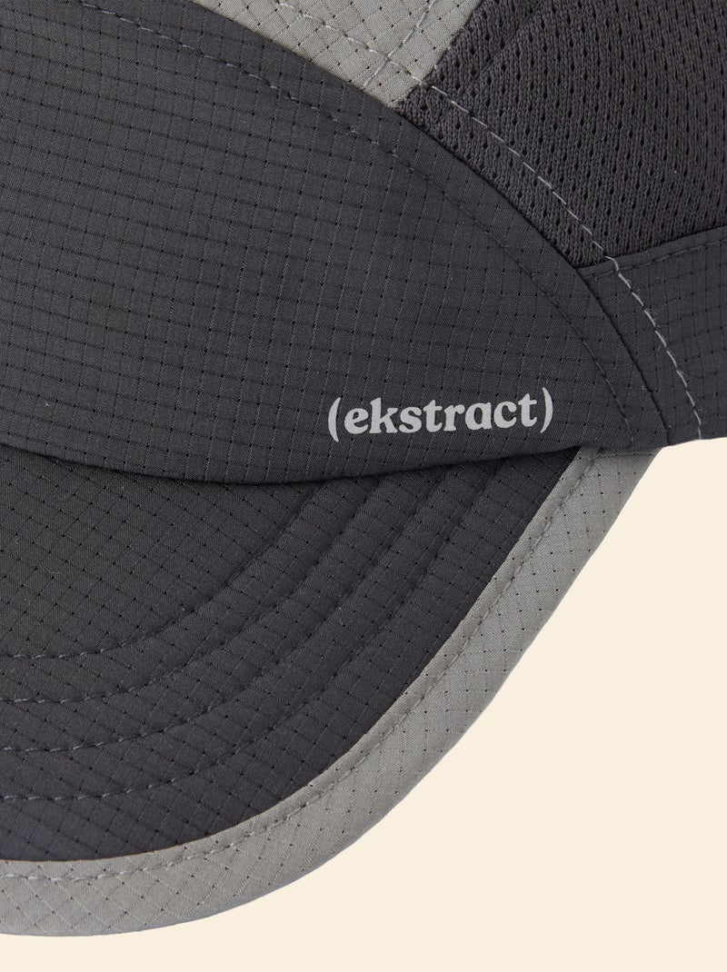 Boné de corrida com pala flexível - (ekstract) Preto - Kiabi