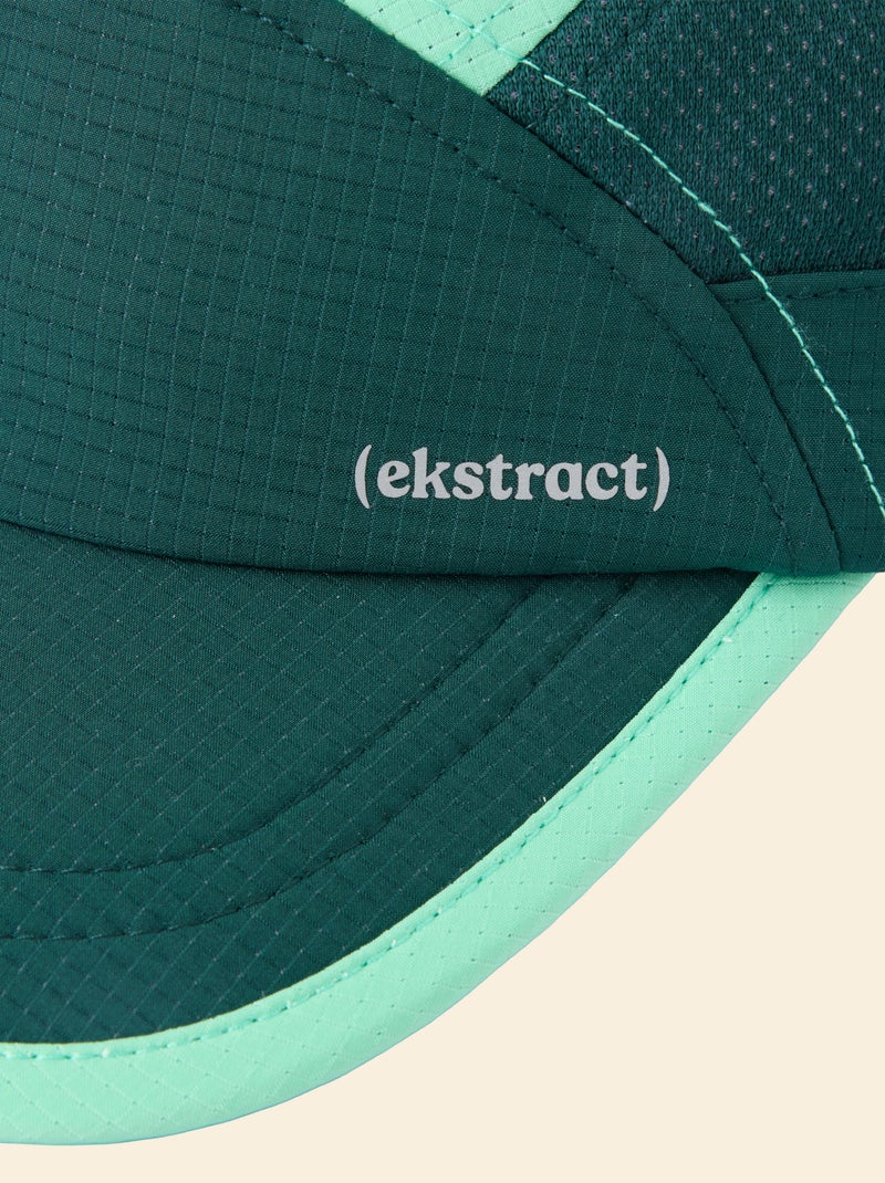 Boné de corrida com pala flexível - (ekstract) Verde - Kiabi