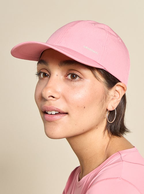 Boné de desporto (ekstract) com pala rígida lisa - Kiabi