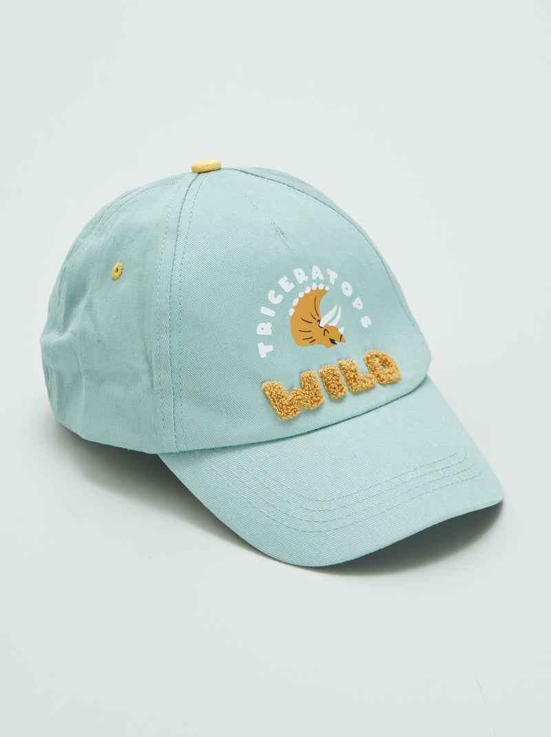 Boné de lona AZUL - Kiabi