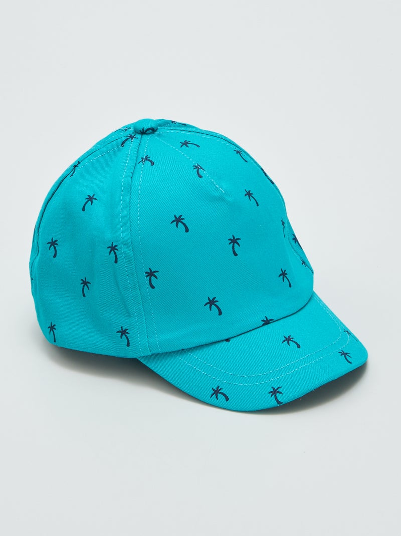 Boné de lona estampado VERDE - Kiabi