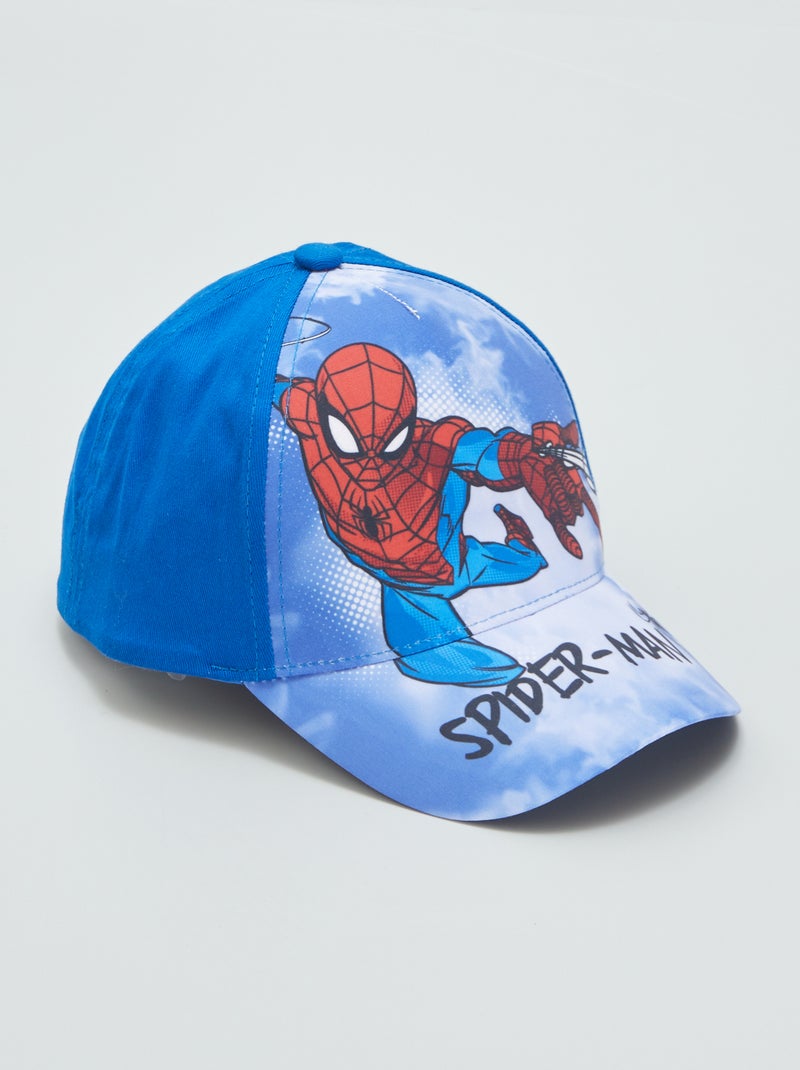 Boné de lona 'Homem-Aranha' Azul - Kiabi