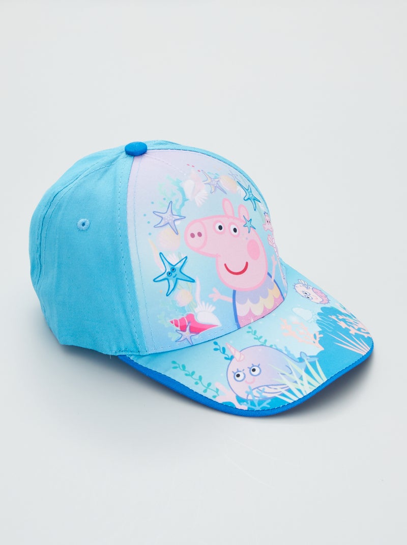 Boné de lona 'Porquinha Peppa' Azul - Kiabi