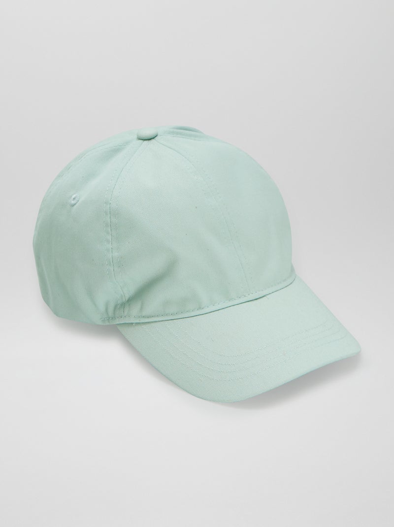Boné de lona VERDE - Kiabi