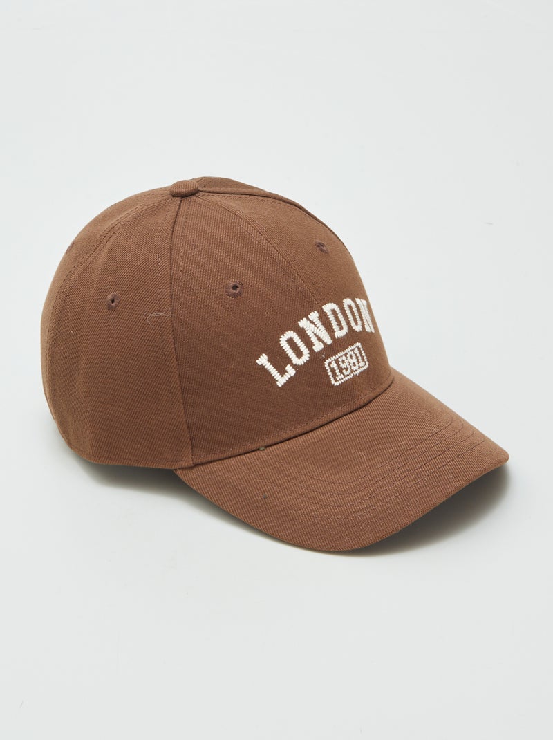 Boné de sarja London CASTANHO - Kiabi