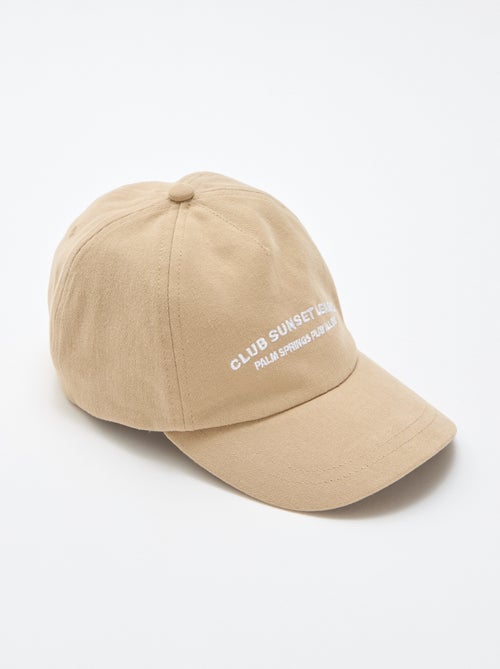 Boné em algodão - Kiabi