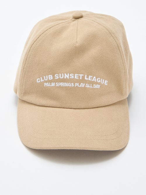 Boné em algodão - Kiabi