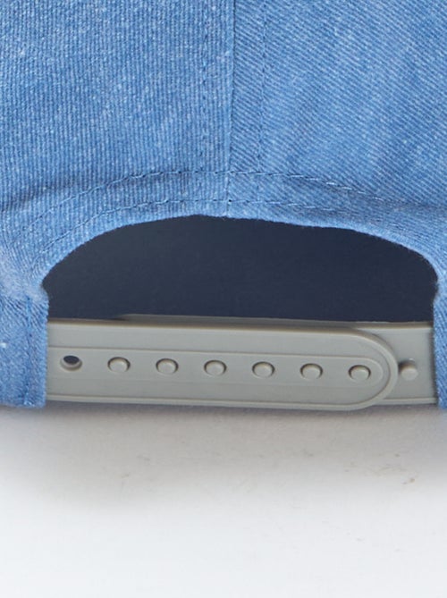 Boné em ganga com inscrição - Kiabi