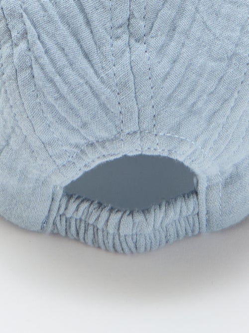 Boné em gaze de algodão - Kiabi