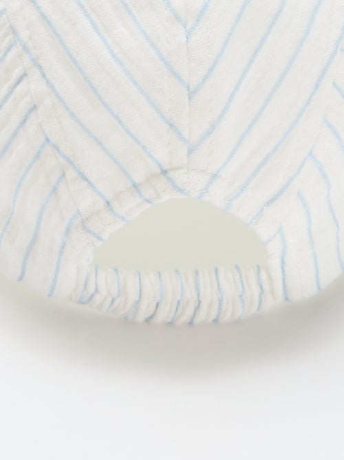 Boné em gaze de algodão - Kiabi