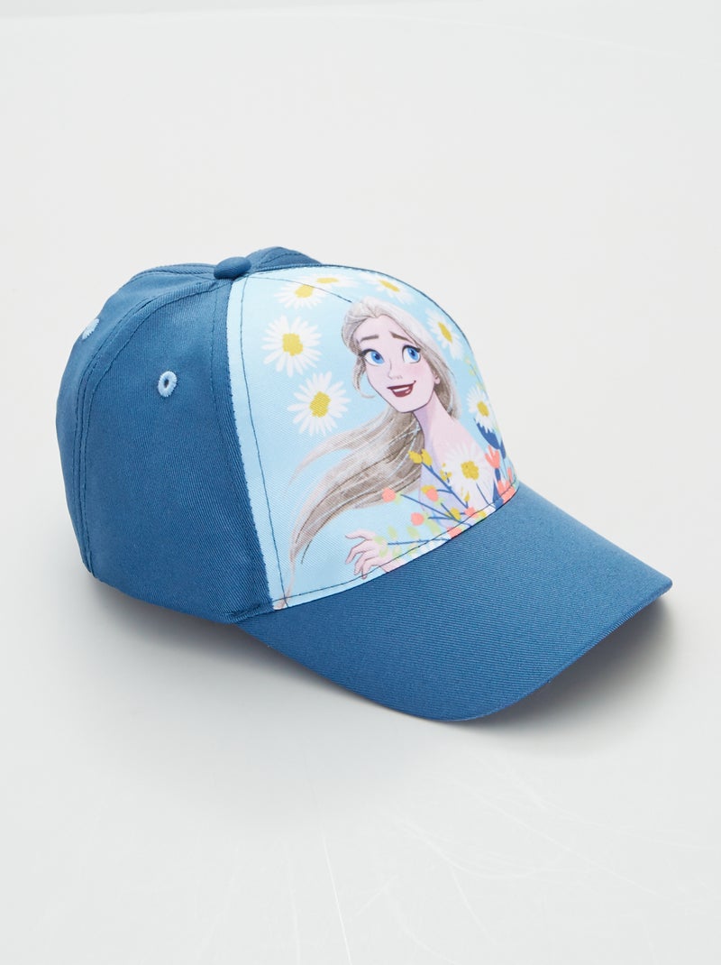 Boné em lona 'Frozen' Azul - Kiabi